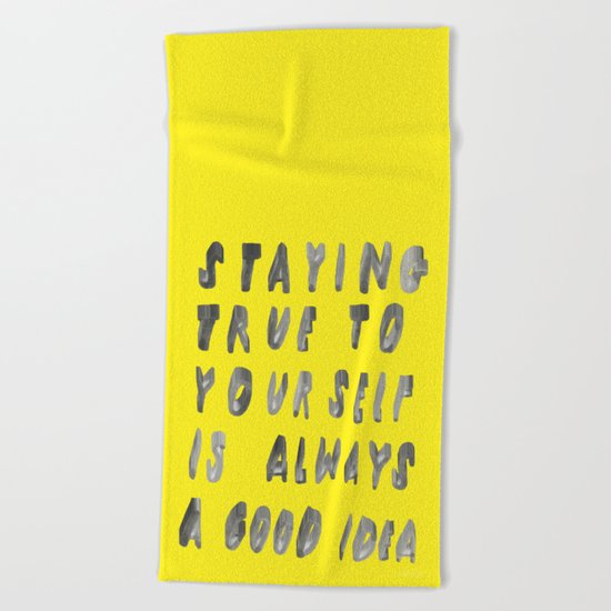 TRUE Beach Towel