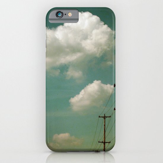 Electric Blue iPhone & iPod Case