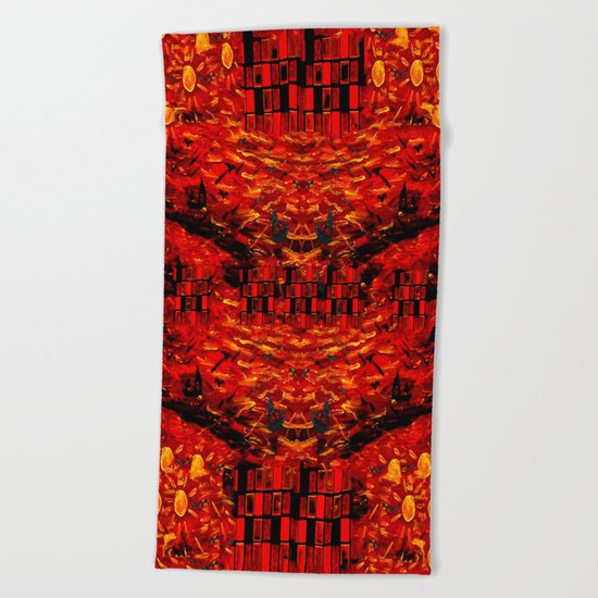 Sailing Under Many Suns Beach Towel
