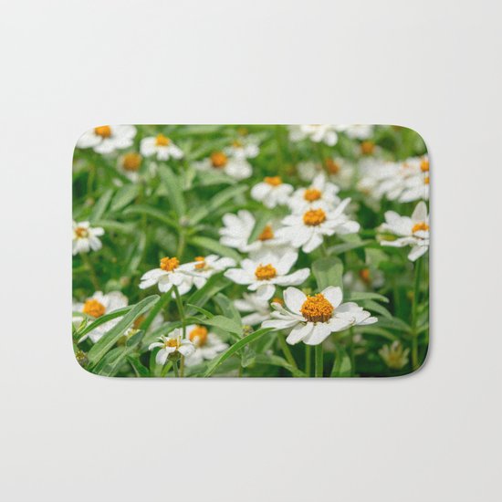 Take Me Where the Flowers Bloom Bath Mat