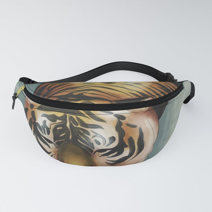 Swimming Tiger Fanny Pack