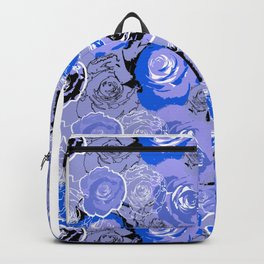 Graffiti Blue Backpack