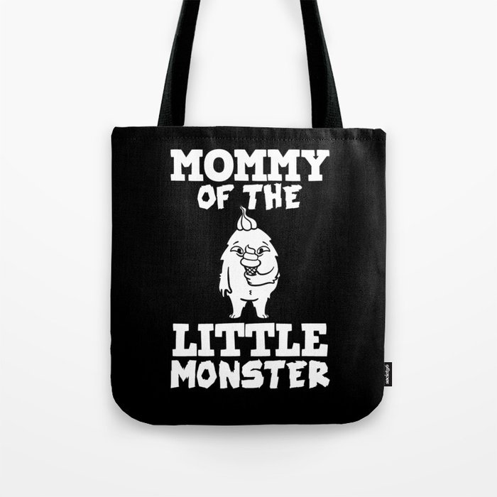 Sweet Little Monster Family Birthday Costume Tote Bag