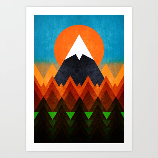 Big Mountain XCI Art Print