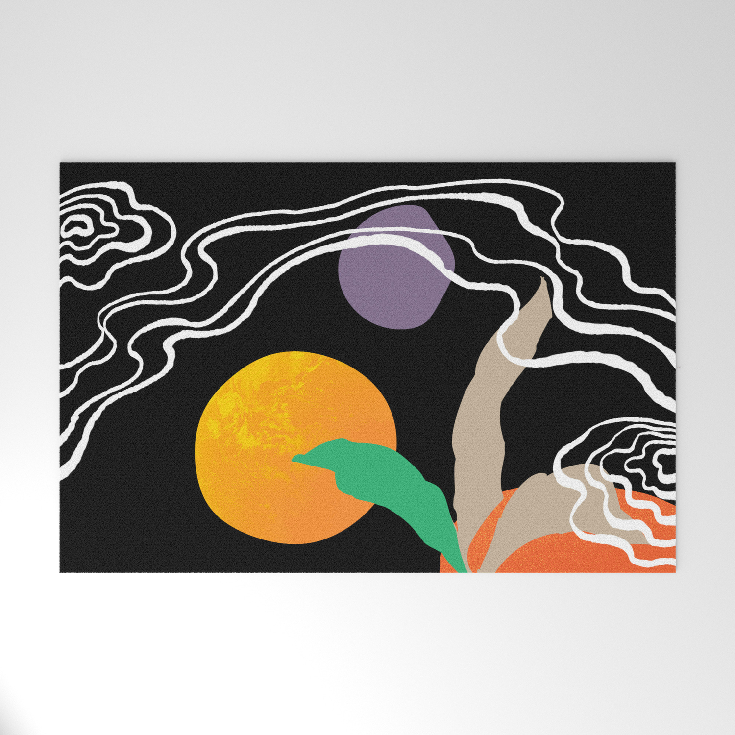 Leave Welcome Mat By Doriscici Society6