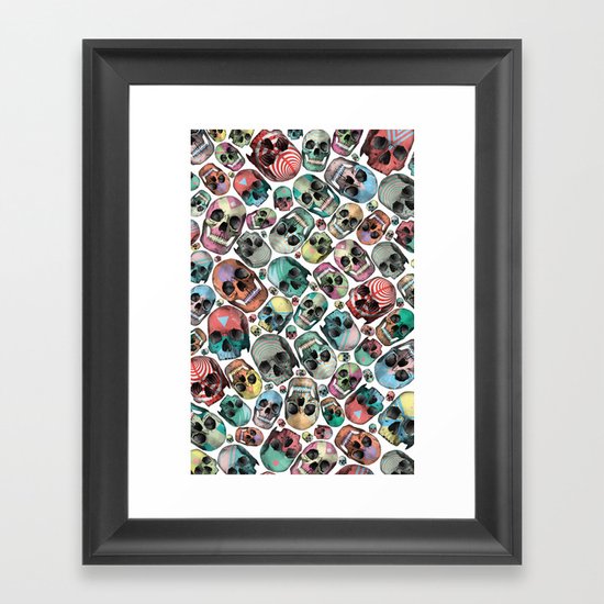Skulls Framed Art Print