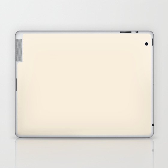 WARM NEUTRAL solid color Laptop & iPad Skin