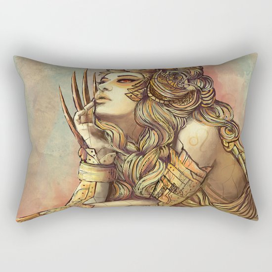Zodiac Sign: Leo Rectangular Pillow