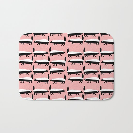 The Honey Badger Parade Bath Mat