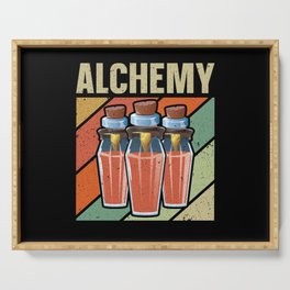 Alchemist Alchemy Potion Chemistry Serving Tray