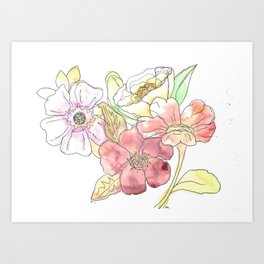Floral I Art Print