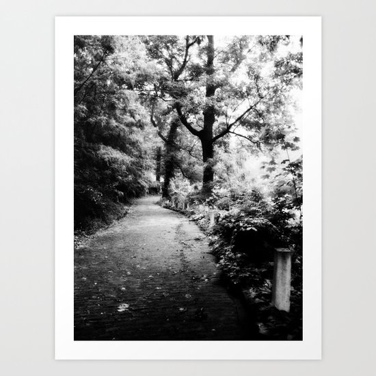 Walk with me Art Print