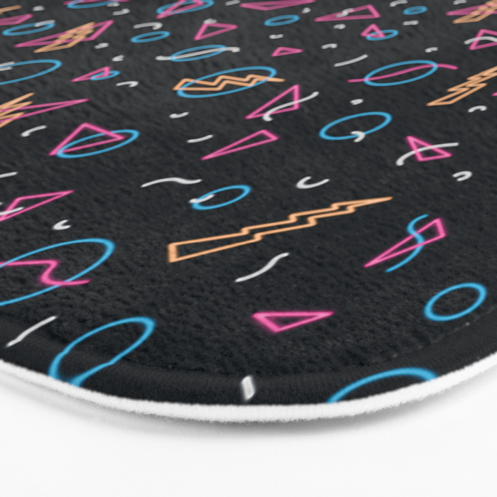80 S Arcade Carpet Bath Mat By Covadesigns Society6