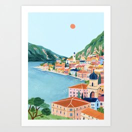 Lake Garda  Art Print