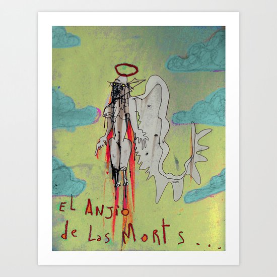 Angel of Death Art Print