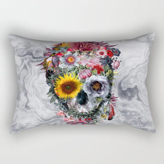 Voodoo Skull Rectangular Pillow