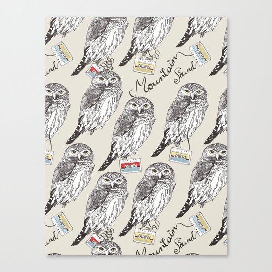 UP ALL NIGHT Canvas Print