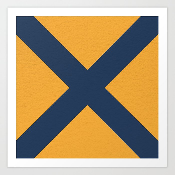 NAUTICAL Boat Flag "5" Art Print