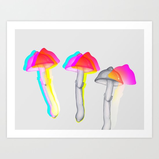 Psilocybins Art Print