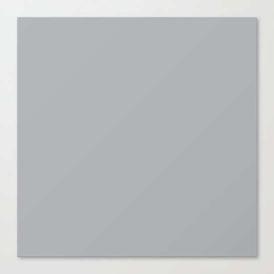 Simply Concrete Gray Canvas Print