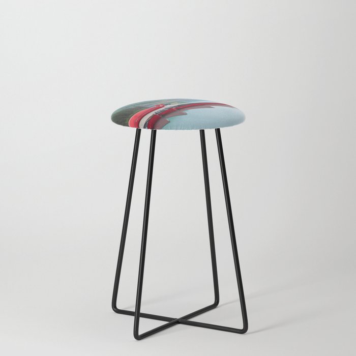 Red Canoes Counter Stool