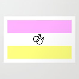 Twink Pride Flag Art Print