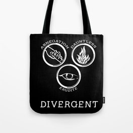 Divergent (White) Tote Bag