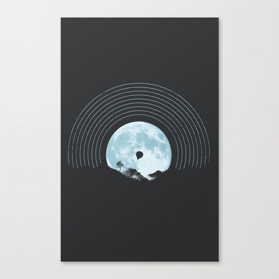 MOON TUNE Canvas Print