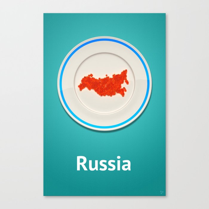 Food: Russia Canvas Print