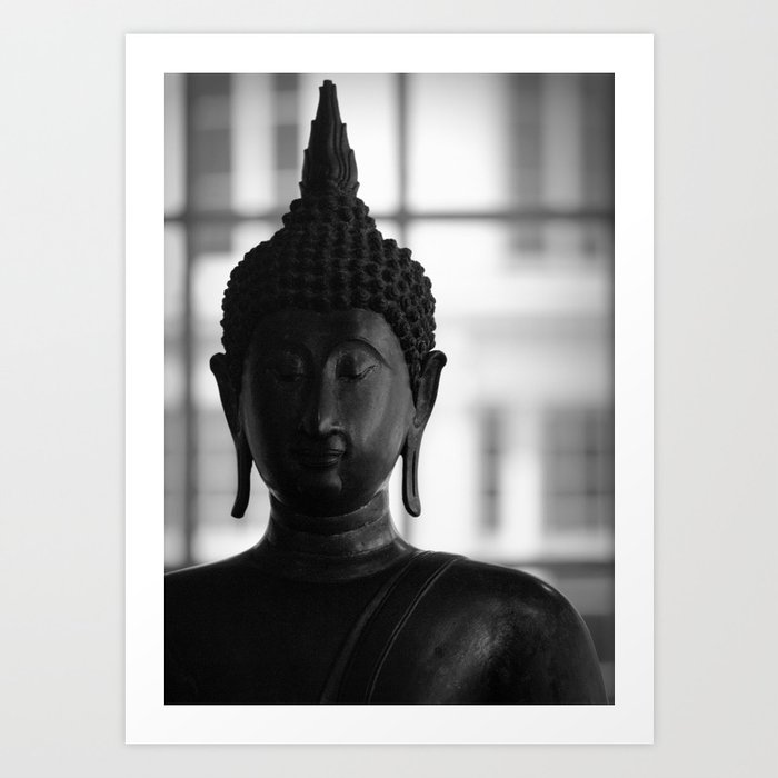 Buddha Silhouette Art Print By Josephskompski Society6