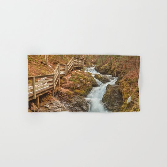 Centipede Step Falls Hand & Bath Towel