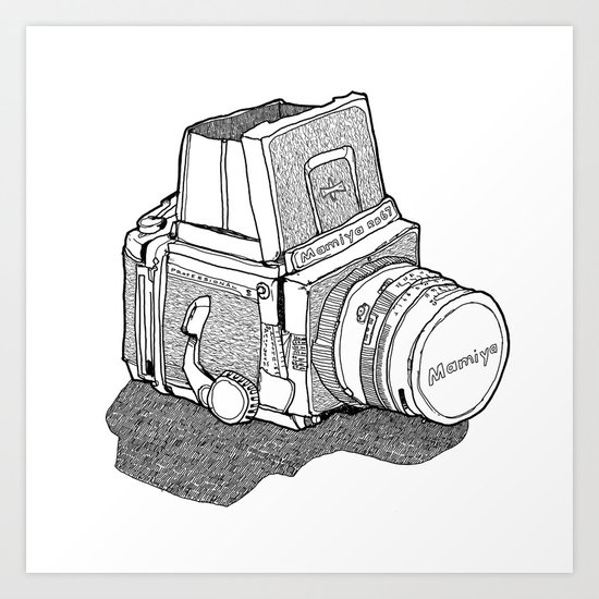 Mamiya Art Print