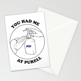 You had me at Purell Stationery Card