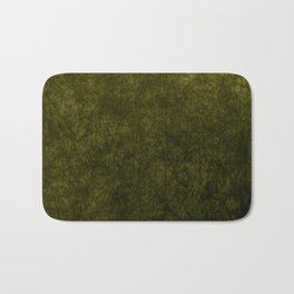 olive green velvet Bath Mat