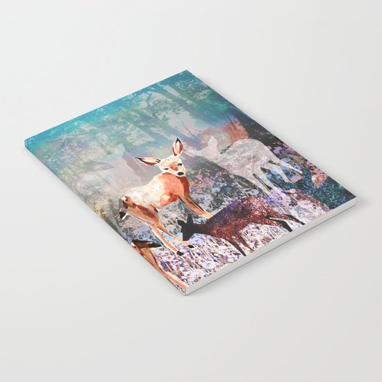 Deer Enchanted Forest Notebook