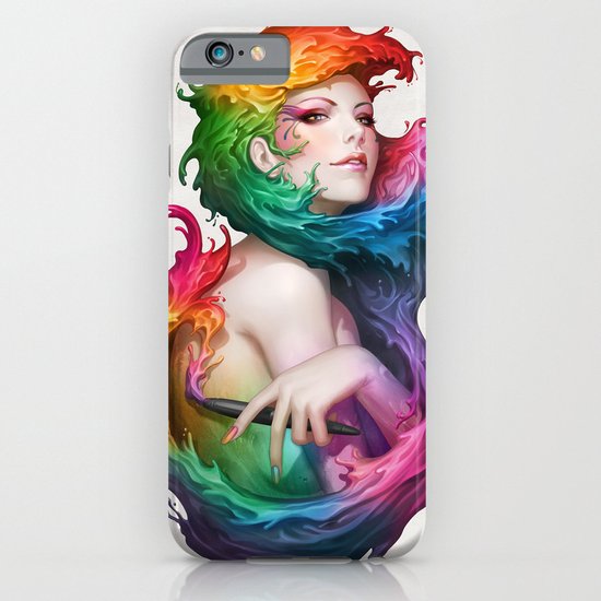 Angel of Colors iPhone & iPod Case