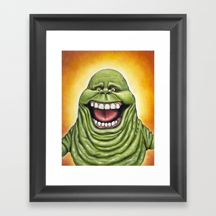 Ugly Spud - Slimer Framed Art Print