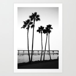 Palm Trees #610 Art Print