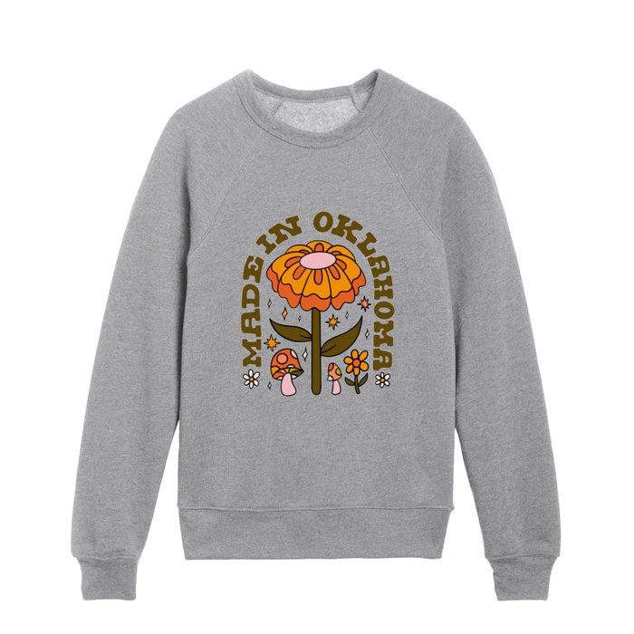 Made In Oklahoma Kids Crewneck