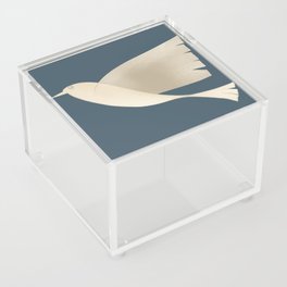 Stylized Dove in Flight Acrylic Box