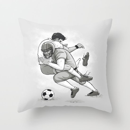 This is Football! Throw Pillow
