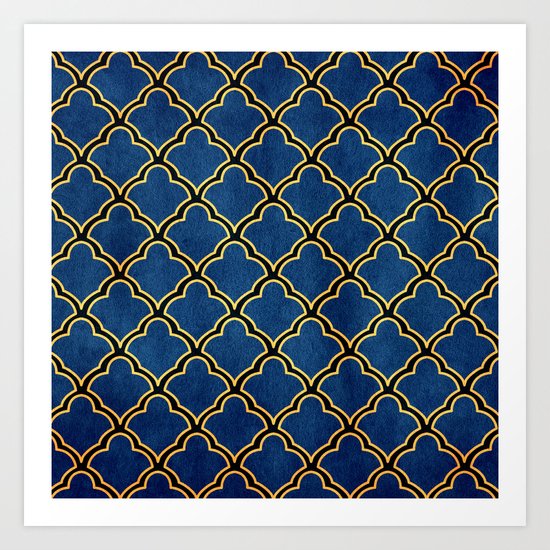 Quatrefoil Art Print