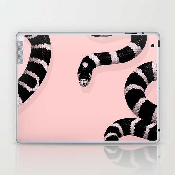 Snake Pink Laptop & iPad Skin
