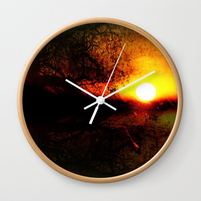 Crépuscule Wall Clock