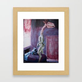 Goat Man Framed Art Print