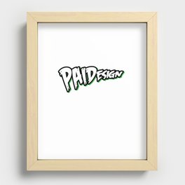 PAIDesign Logo Recessed Framed Print