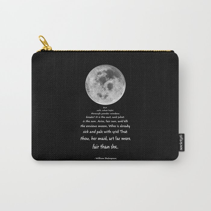 Moon Bridge Shakespeare Carry-All Pouch