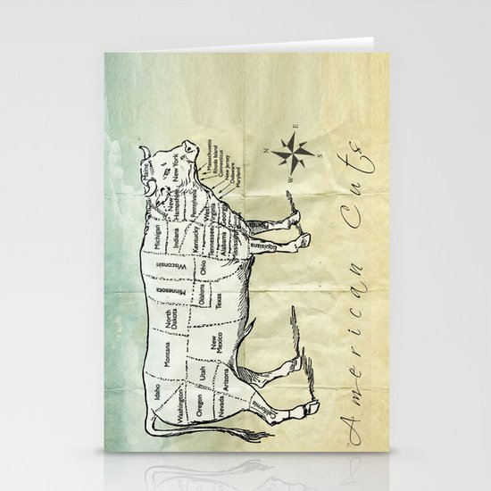 American Cuts Stationery Cards