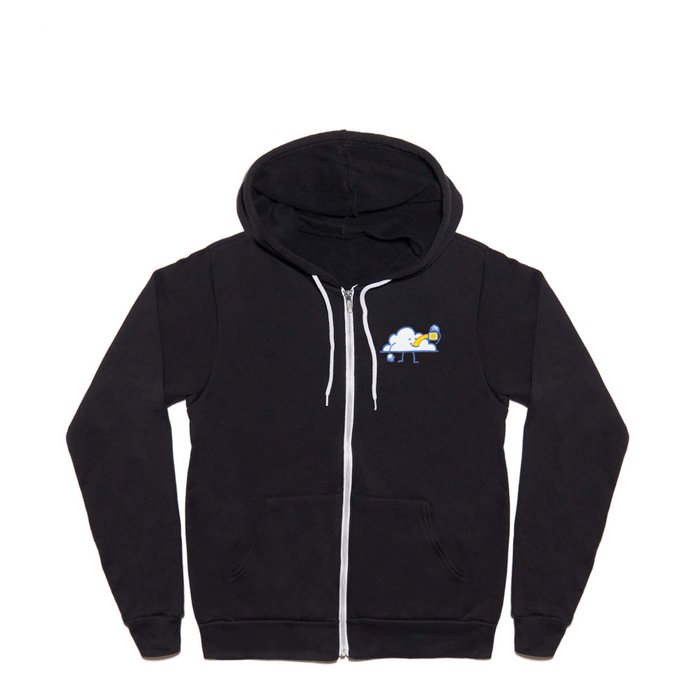 The Coffee Cloud Full Zip Hoodie