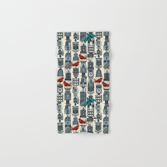 steampunk towers Hand & Bath Towel